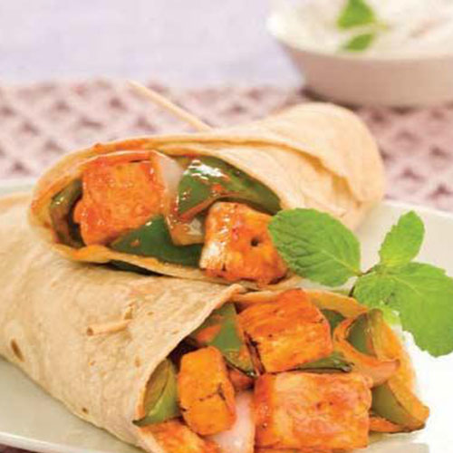 Paneer Tikka Wrap