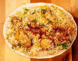 Biryani - shrimp, Mild