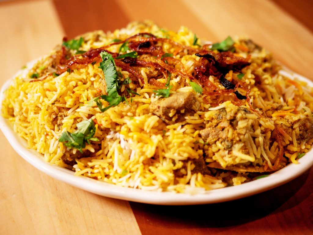 GOAT BIRYANI TRAY - Feeds 12 To 15 People - ID Cleveland