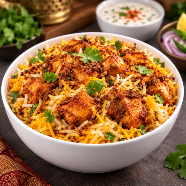 Boneless Chicken Dum Biryani