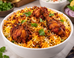 Chicken Fry Dum Biryani