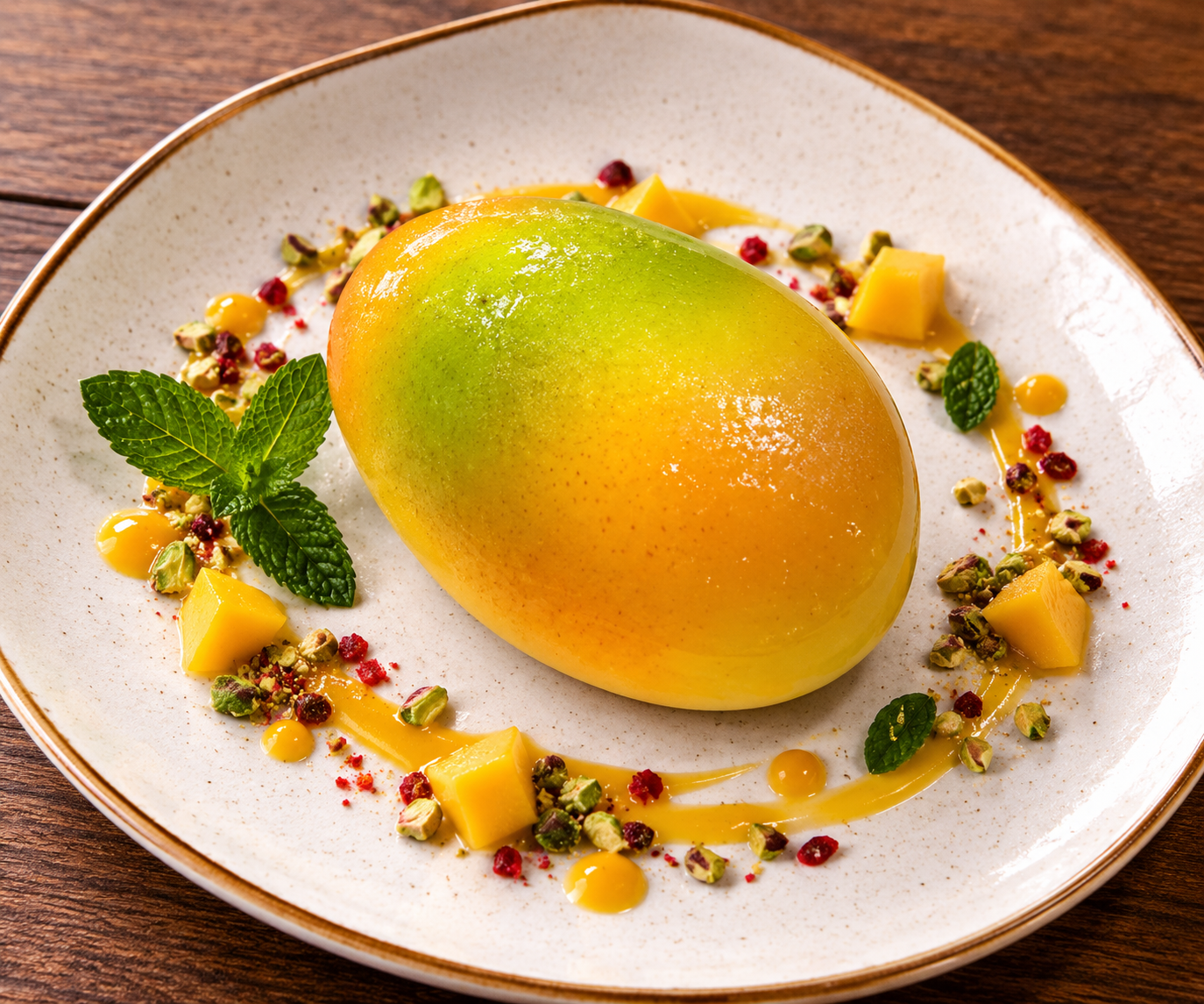Mango Fruit Pastry