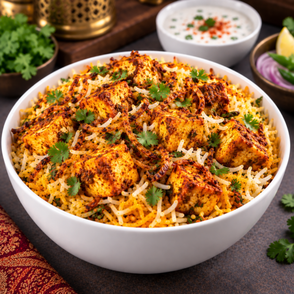 Paneer Dum Biryani
