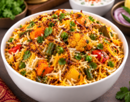 Vegetable Dum Biryani
